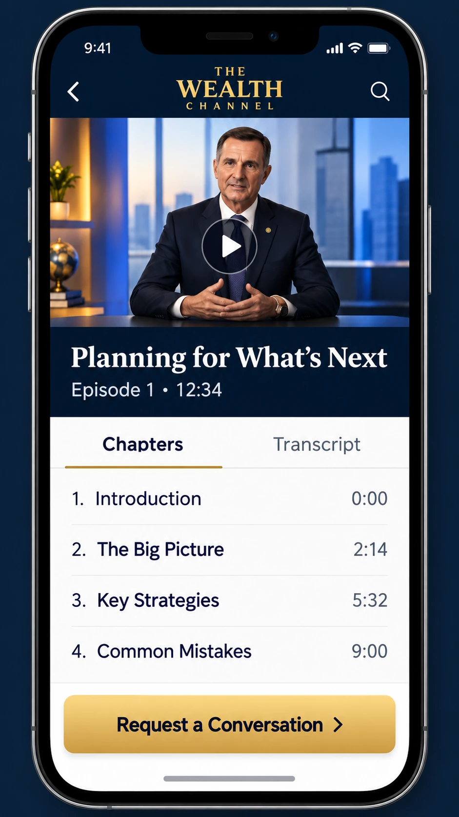 Episode page