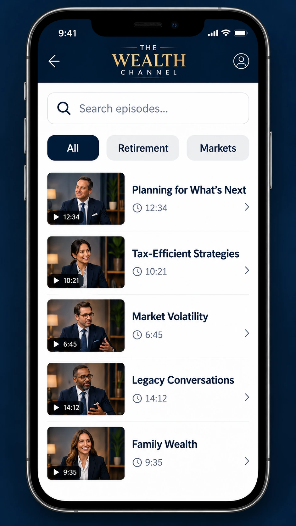 Episode library